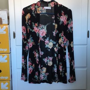 Chris and Carol brand floral cardigan